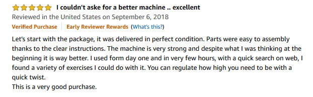 HARISON Power Tower user review 3 HARISON Power Tower user review 3